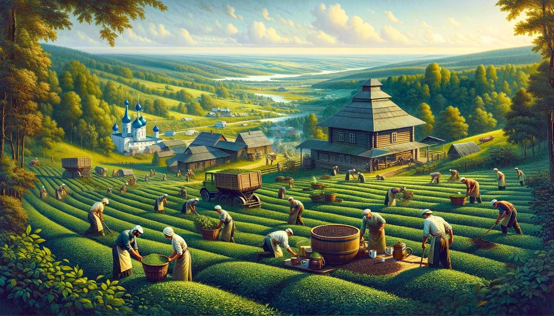 бот для поставок чая и кофе