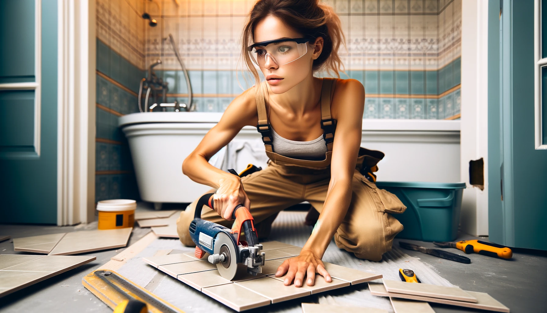 бот для укладки керамической плитки и кафеля