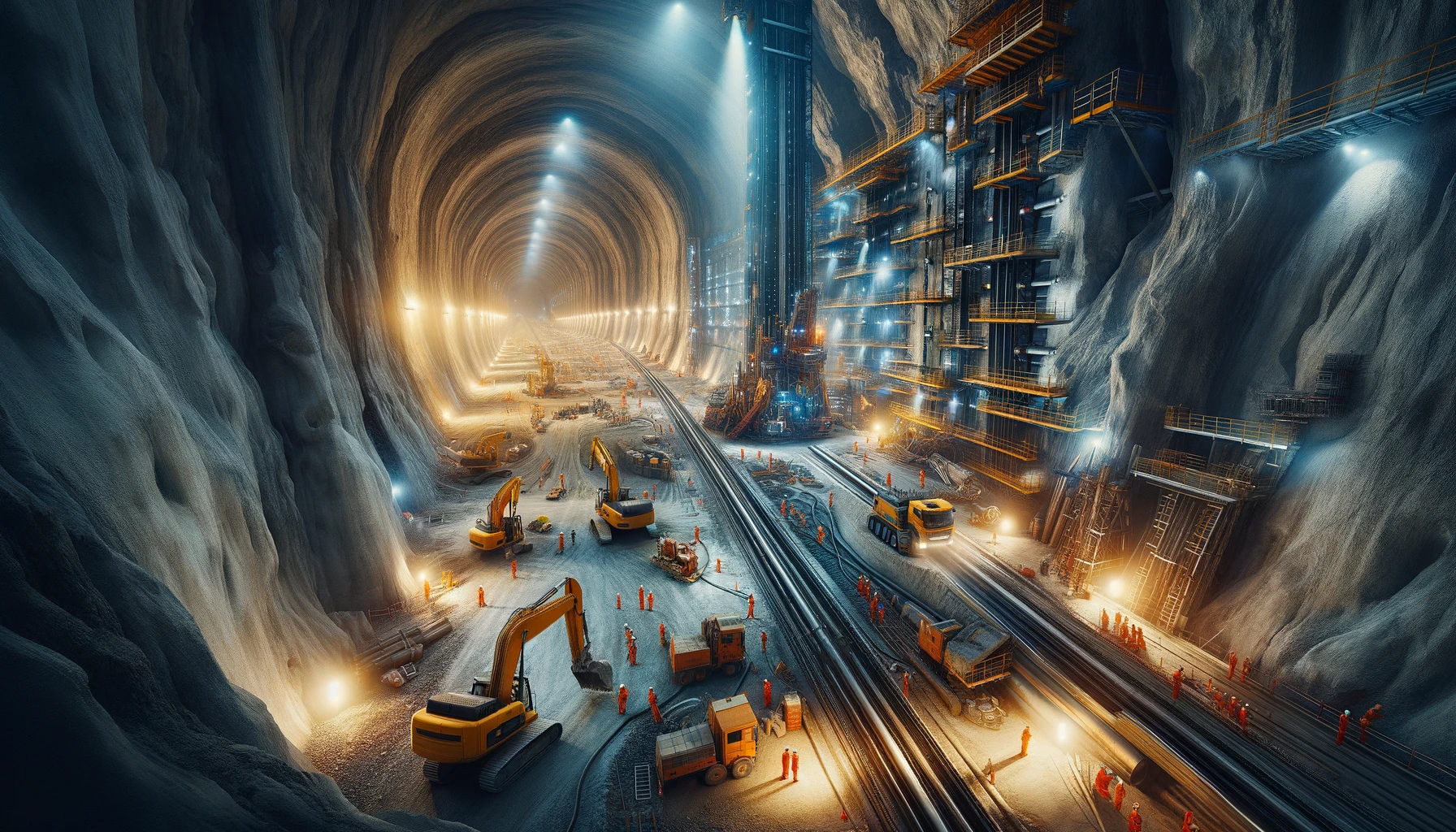 бот для подземных работ