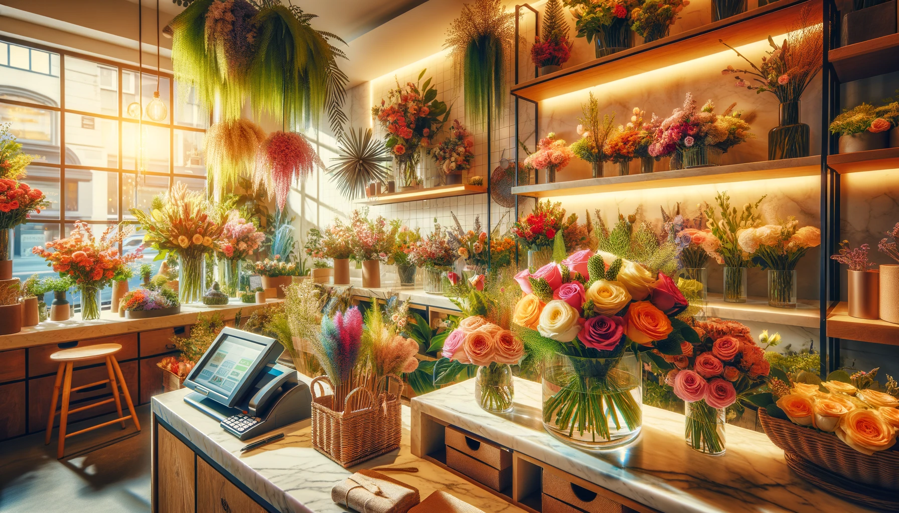 бот для салона цветов, цветов и доставки цветов