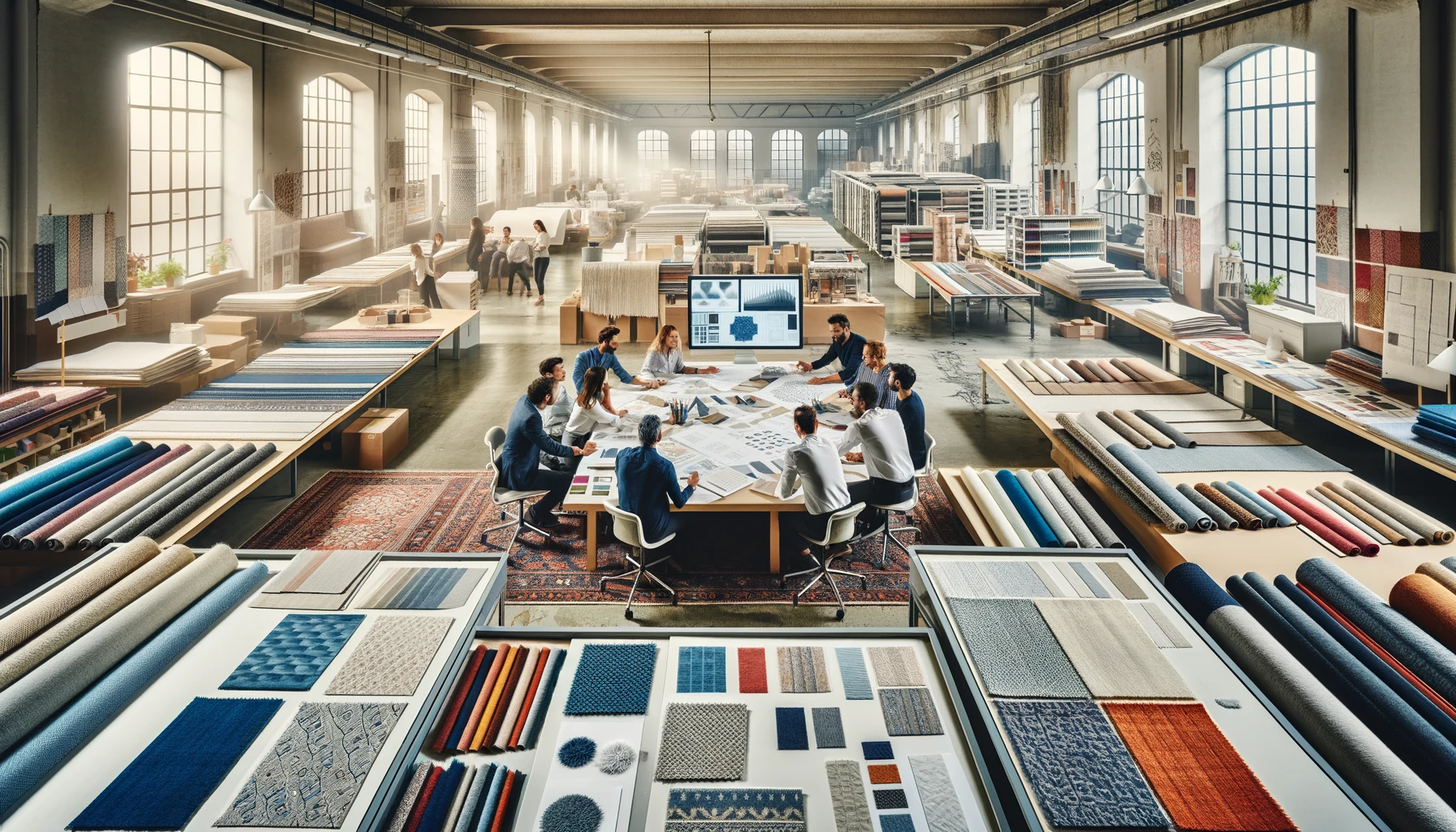 бот для фабрики по производству ковров