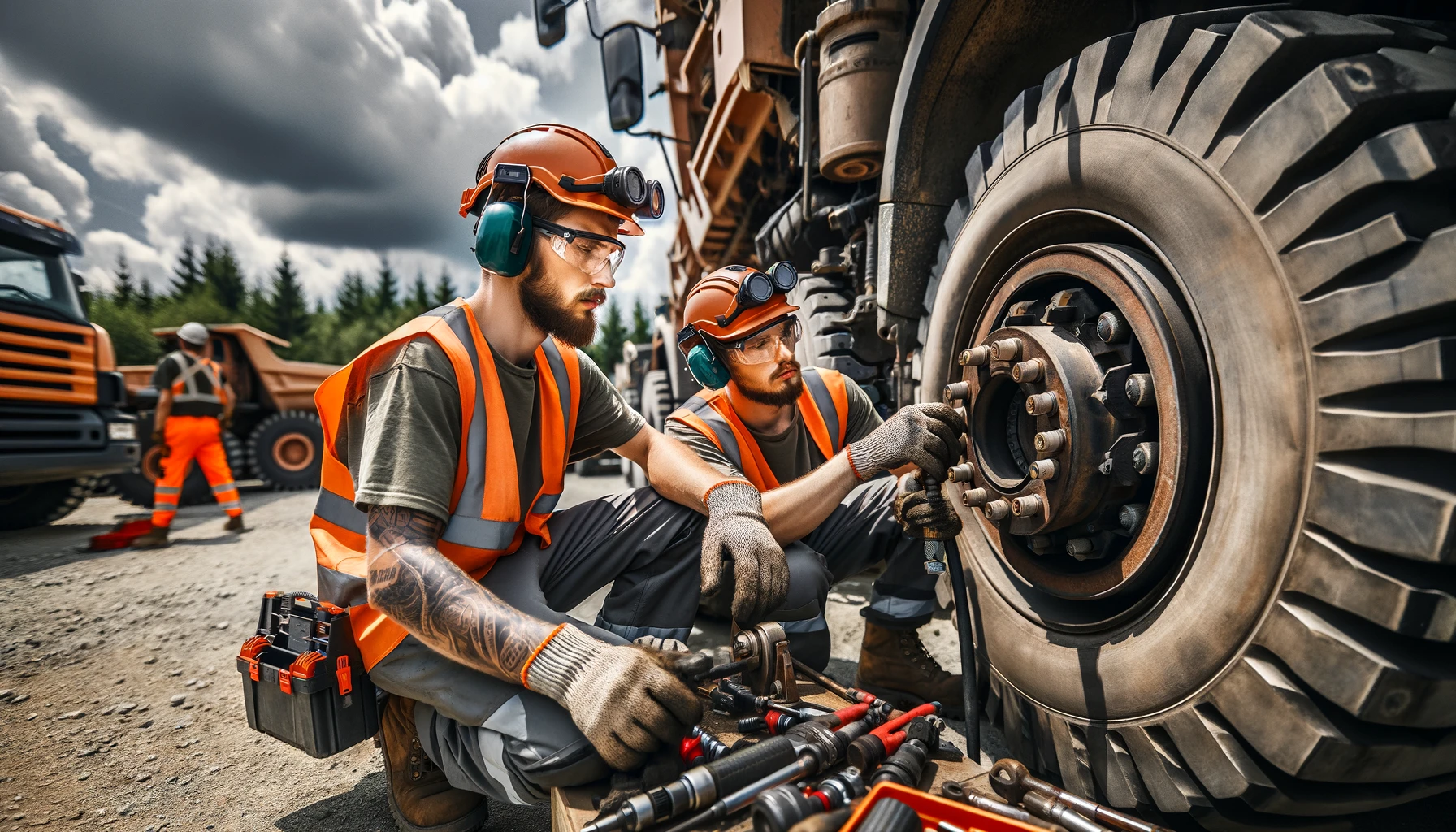 бот для ТО и ремонта спецтехники