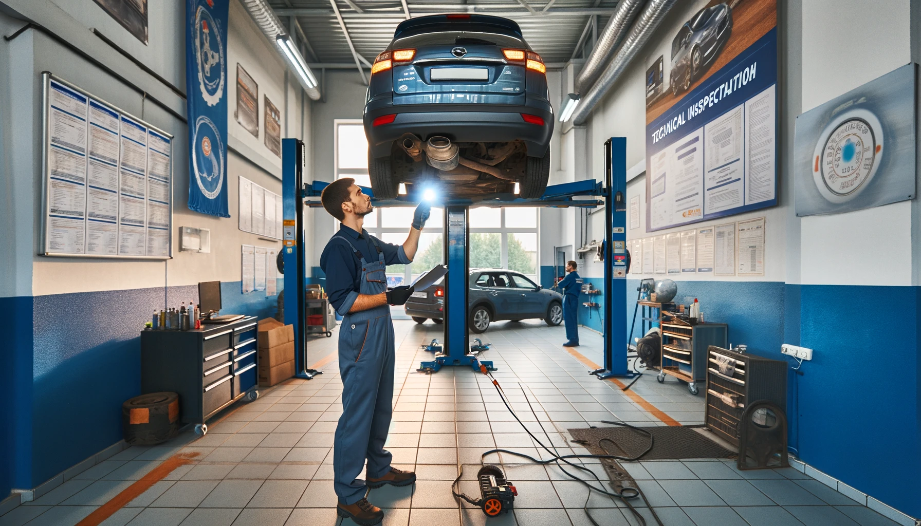 бот для технического осмотра транспорта