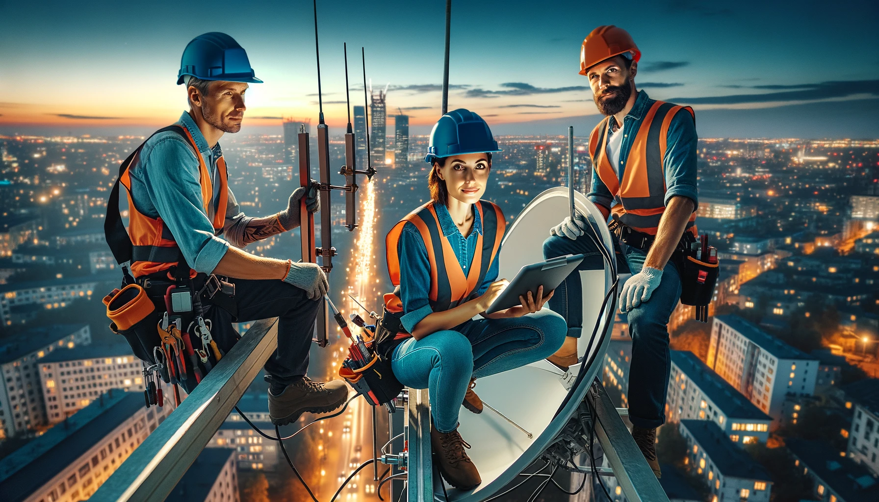 бот для антенного оборудования и монтажа