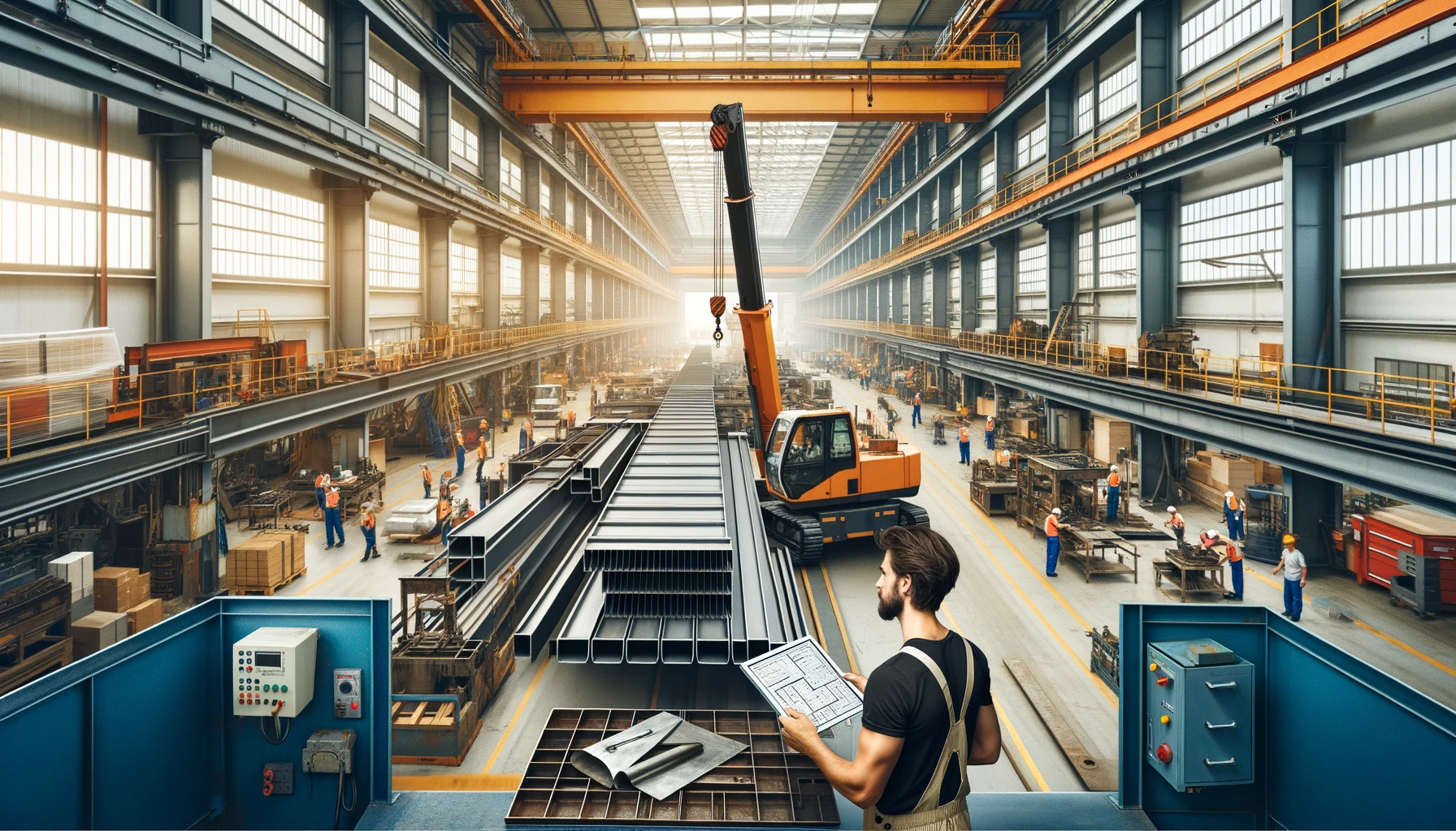 бот для производства металлоконструкций