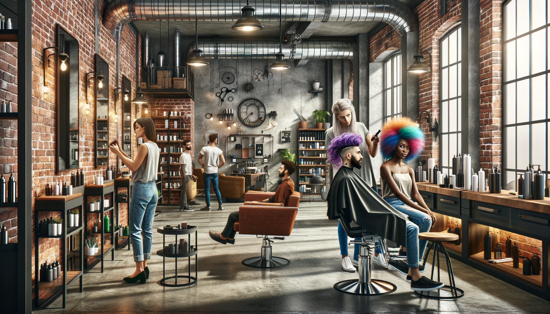 бот для мужской и женской парикмахерской