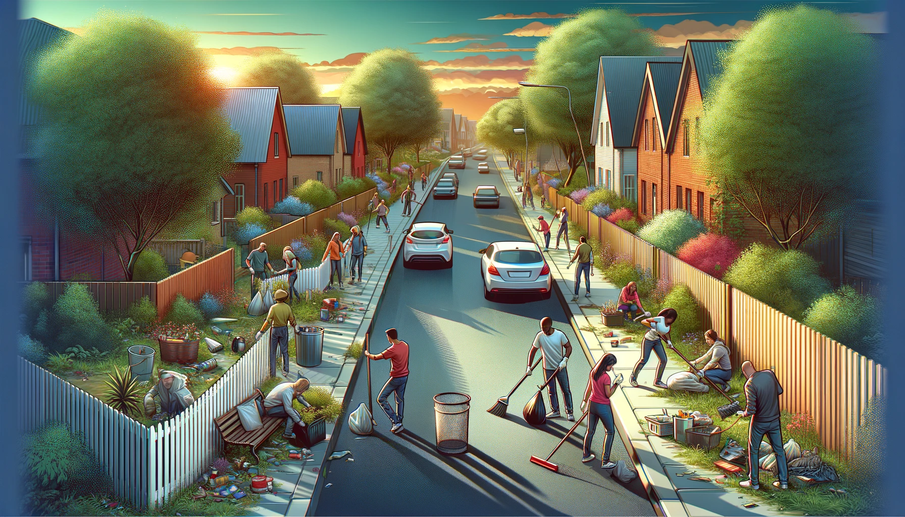 бот для благоустройства территорий, уборки и чистки