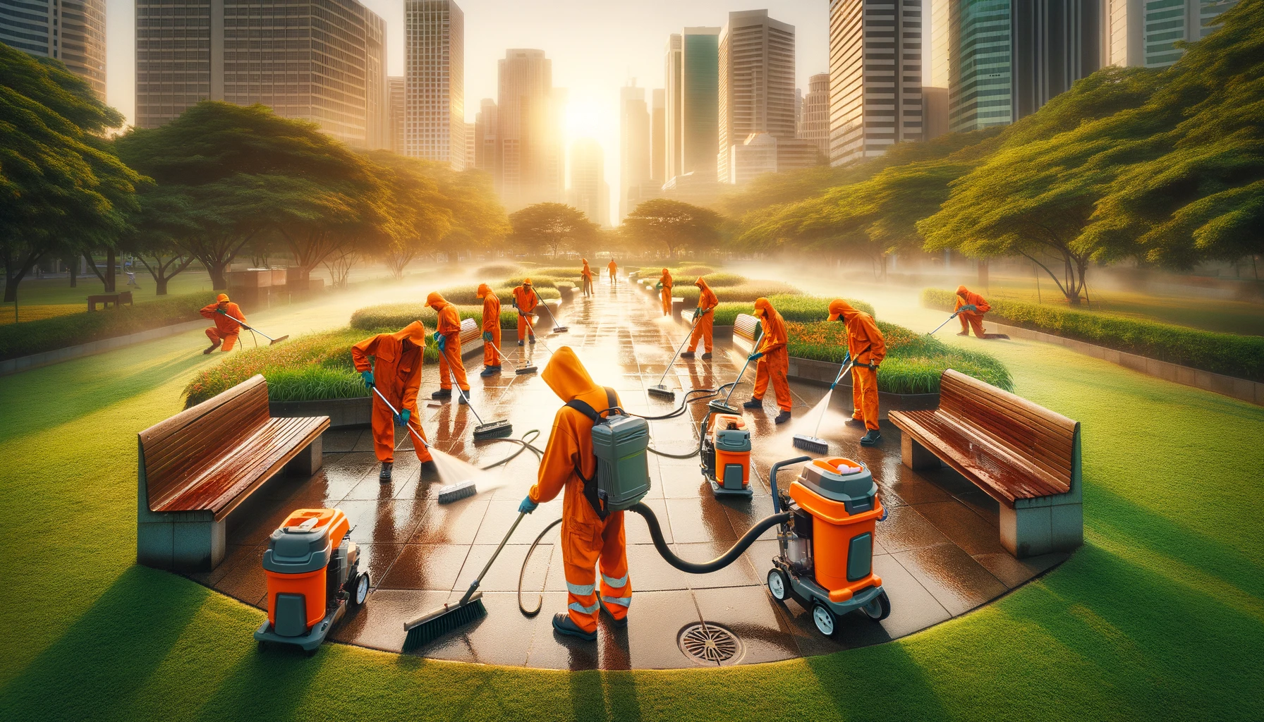 бот для уборки территорий и очистки