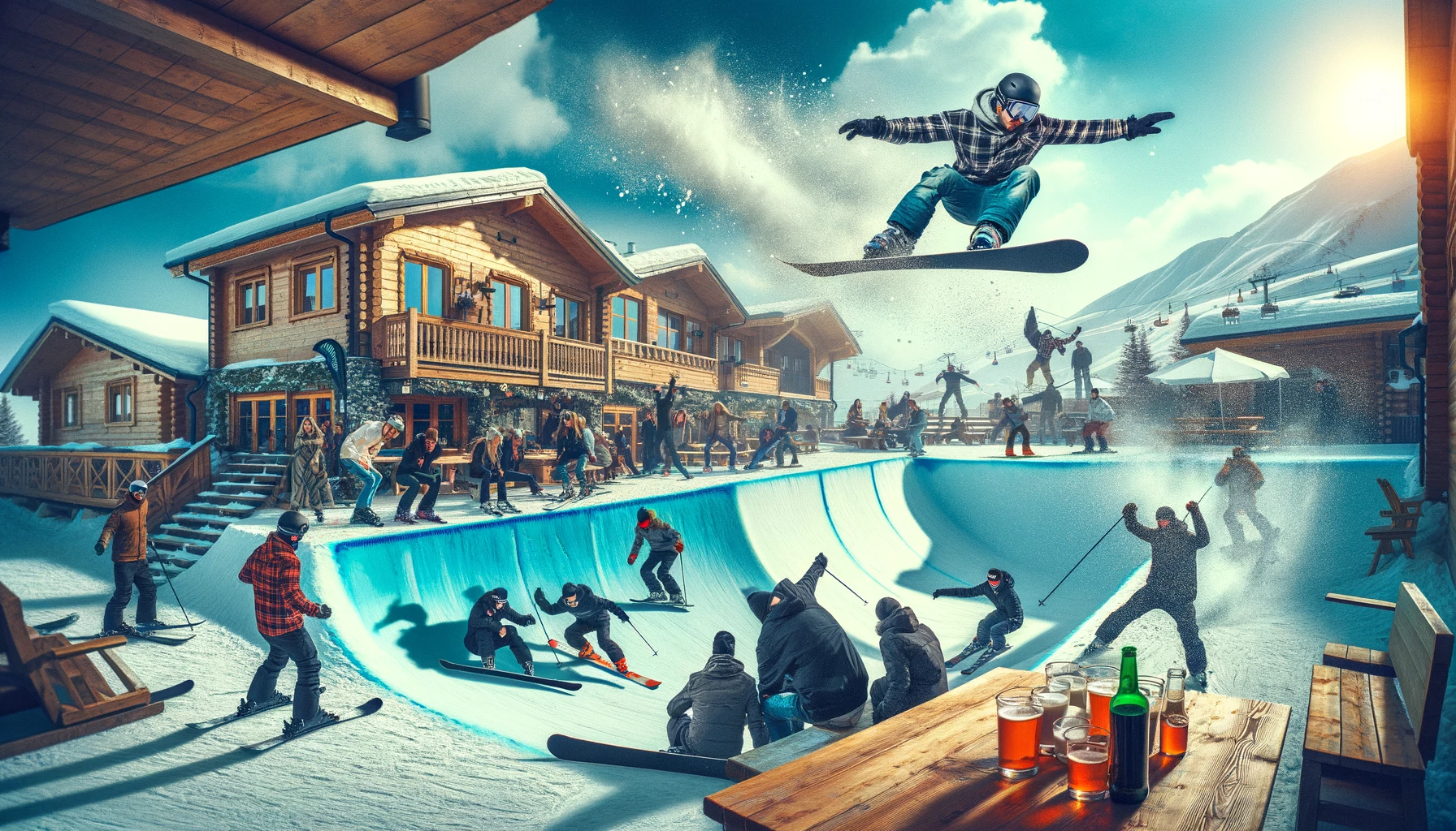 бот для лыжной базы, горнолыжного комплекса