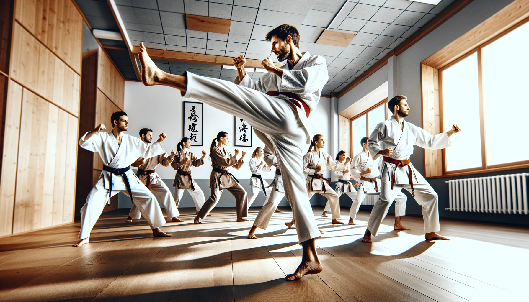 бот для школы боевых искусств