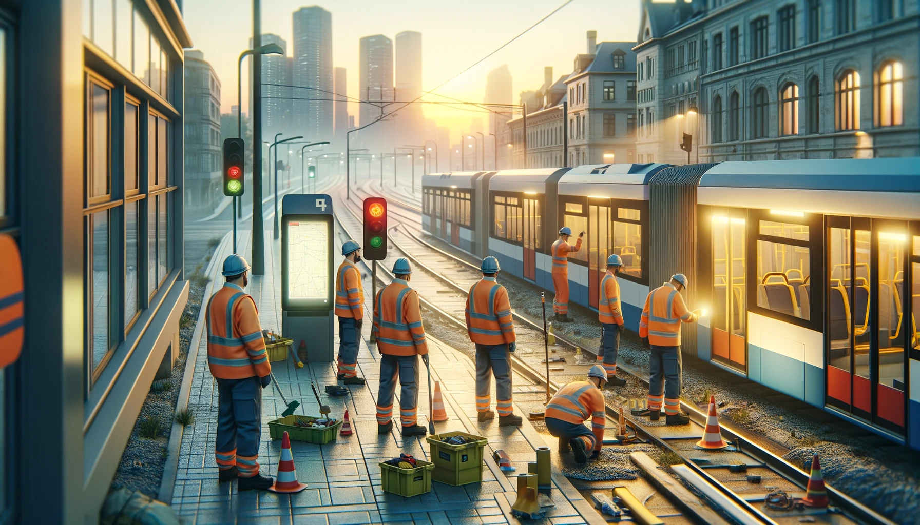 бот для управления городским транспортом и его обслуживания