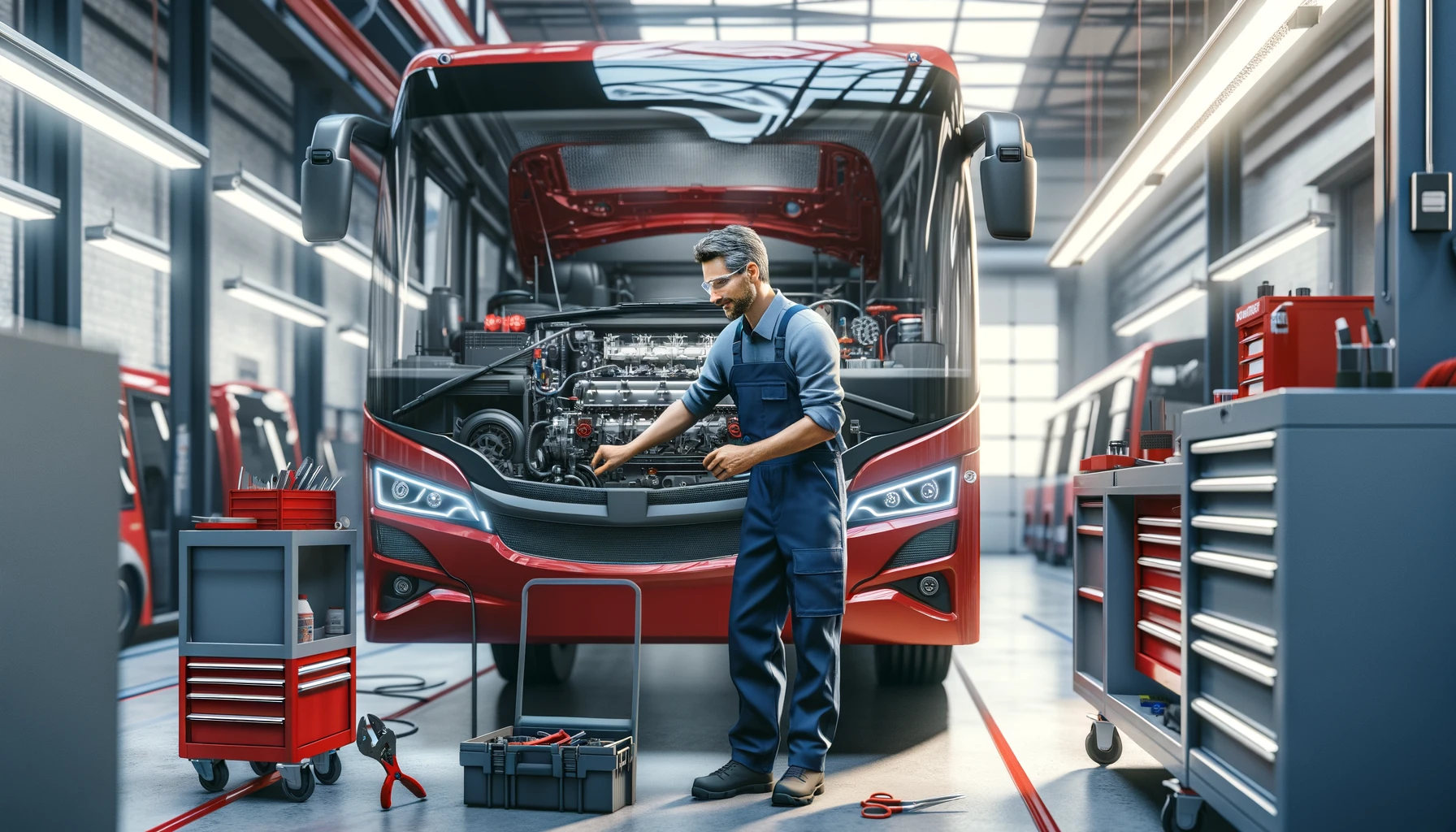 бот для продажи и ремонта автобусов