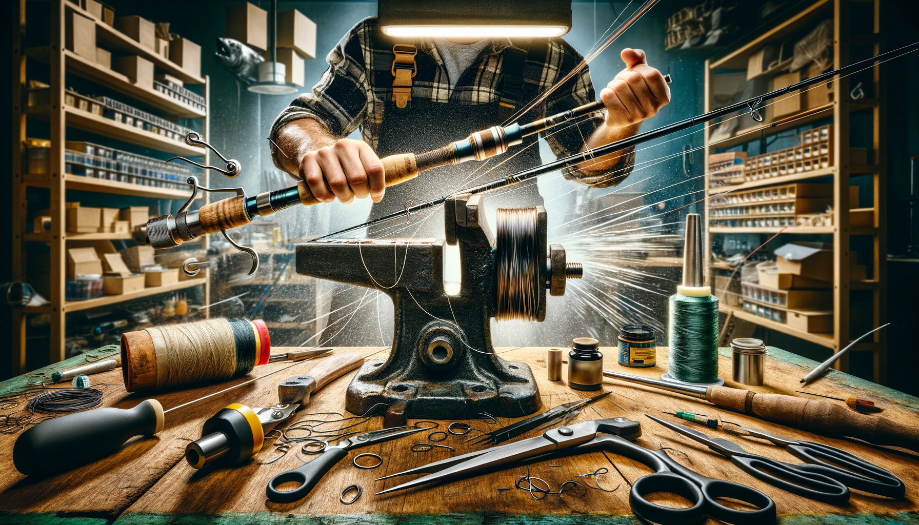 бот для ремонта товаров для рыбалки