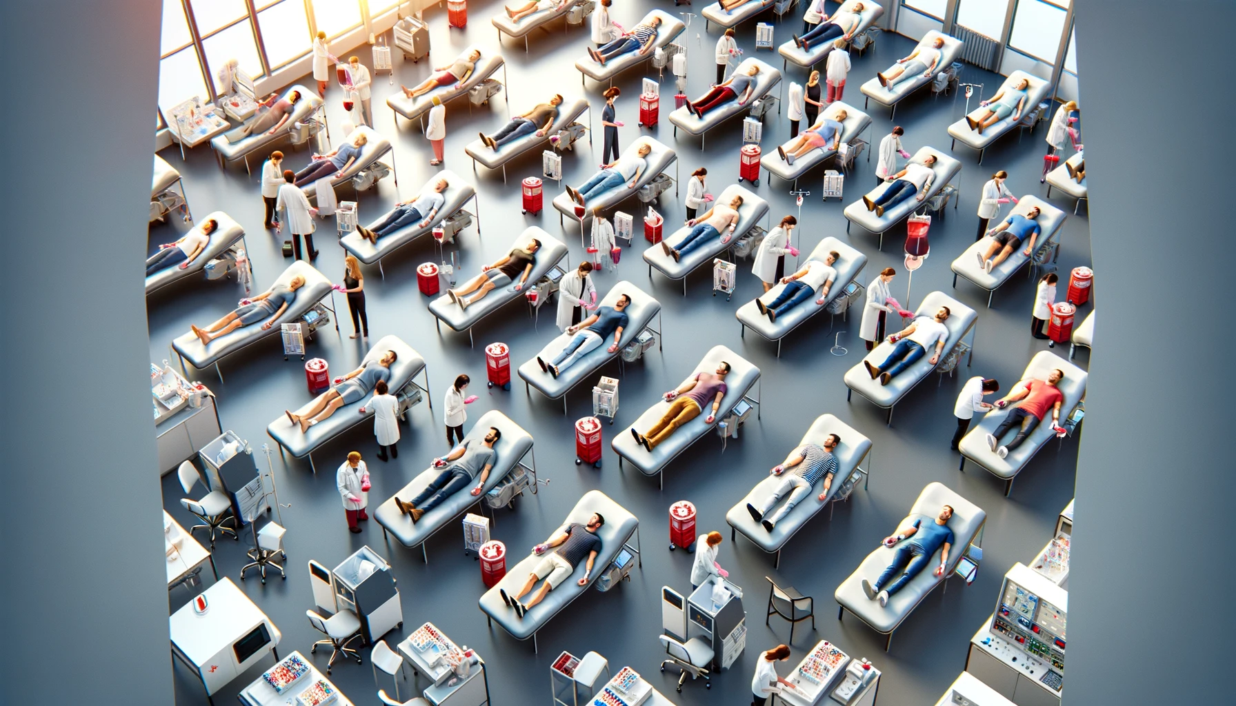 бот для станции переливания крови