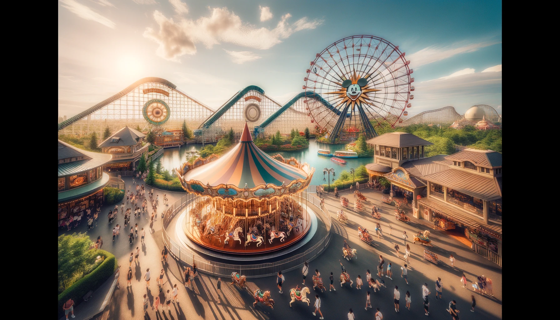 бот для производства и продажи аттракционов